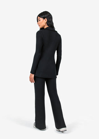 Women's Longline Cardigan Black