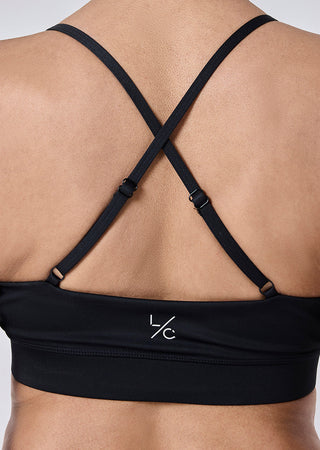 Women's Triangle Bra Black