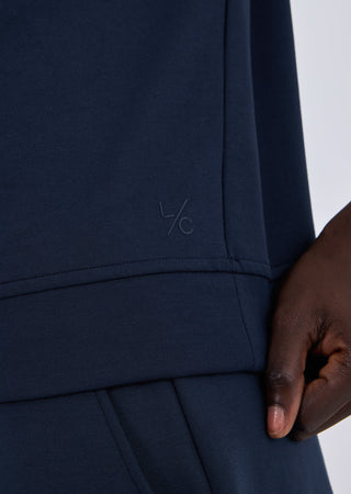 Women's Half Zip Sweatshirt Dark Navy