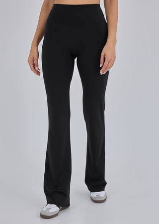 Women's Kick Flare Legging Black (Short)