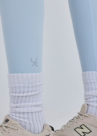 Women's Wrap Waist Legging 7/8 Blue Mist
