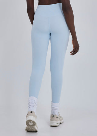 Women's Wrap Waist Legging 7/8 Blue Mist