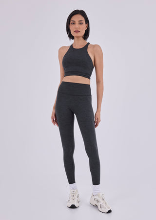 Women's Classic 7/8 Legging Dark Grey Marl