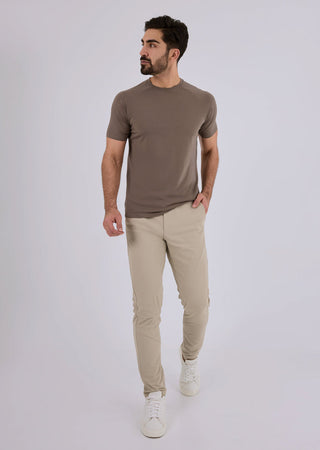 Men's Pants Classic Fit - 32"R Beige