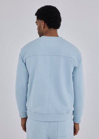 Oversized Sweater Unisex Blue Mist