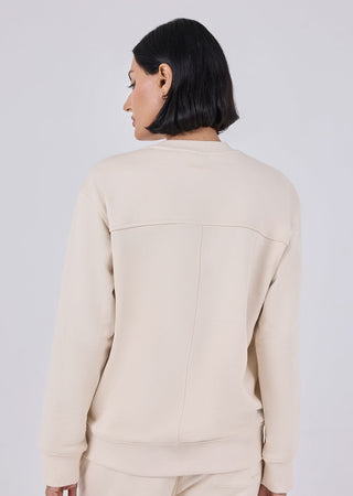 Unisex Oversized Sweater Ecru