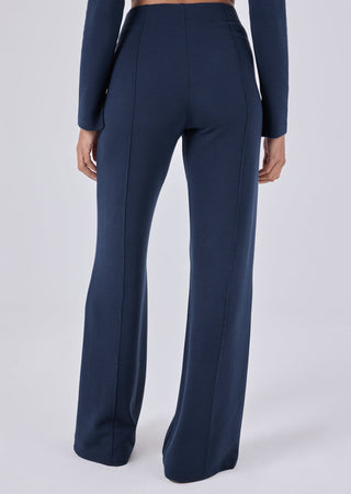 Women's Wide Leg Pants Dark Navy