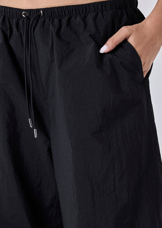 Women's Parachute Pant Black