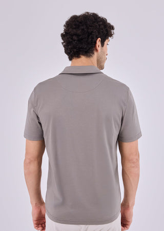 Men's Open Polo Vintage Khaki