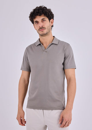 Men's Open Polo Vintage Khaki