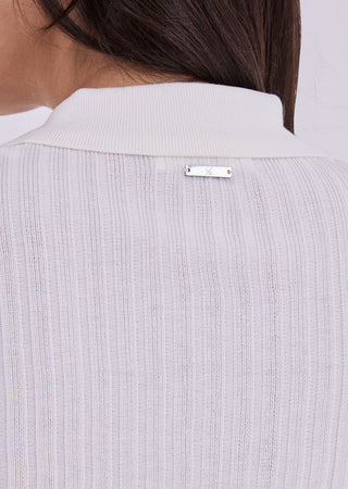 Women's Polo Cream