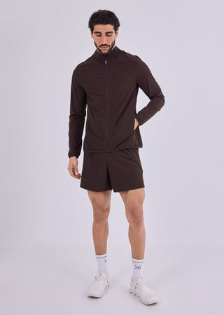 Men's Run Short Dark Cocoa