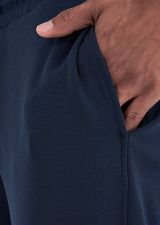 Men's Straight Leg Pants Long Length Dark Navy