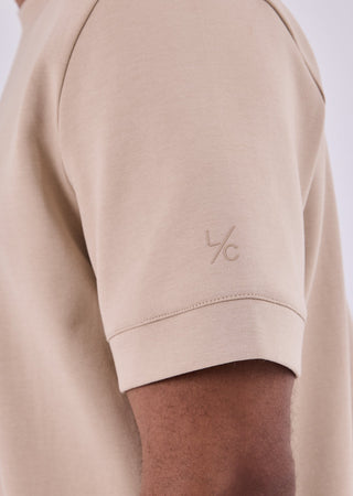 Men's Relaxed Tee Beige