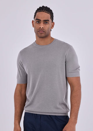 Men's Tee Silver Grey