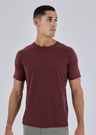 Men's Tee Dark Burgundy