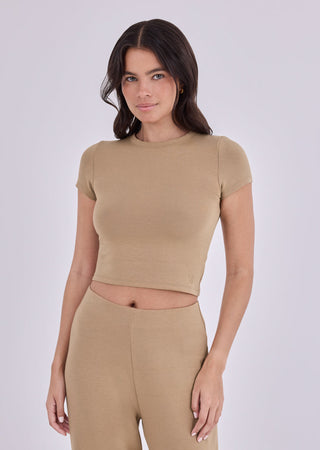 Women's Tee Camel