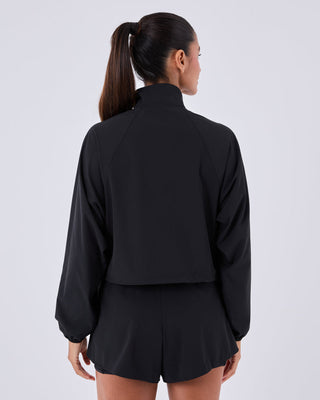 Women's Half-Zip Jacket Black Onyx