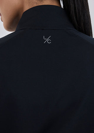 Women's Zip Up Black