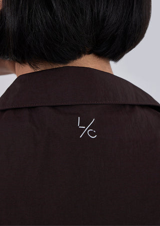 Women's Zip Through Jacket Dark Cocoa