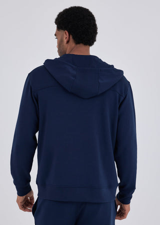 Men's Zip Up Hoodie Dark Navy